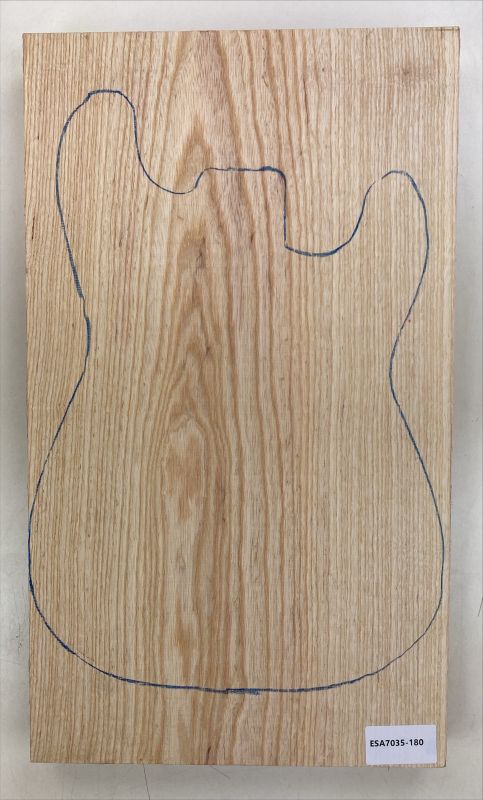 Body Swamp Ash, 1-pc., 330x48mm, Unique Piece #180